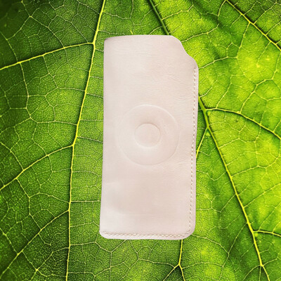 Leather Case Light Pink “O”