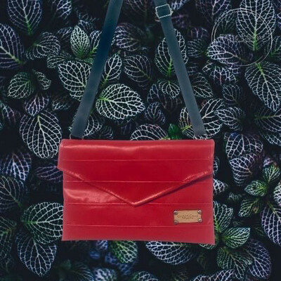 Clutch Blache Stripes Red matt