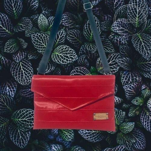 Clutch Blache Stripes Red matt