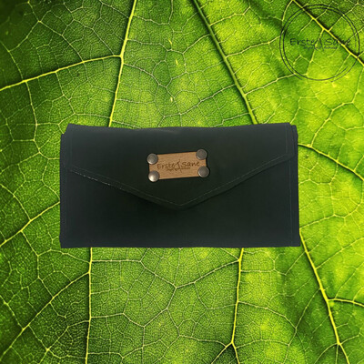 Maxi Wallet Oilskin Dark Green