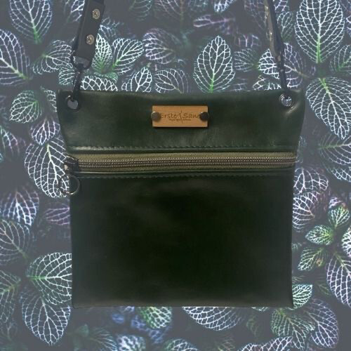 Leather Pouch S Green