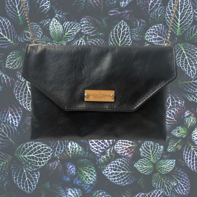 Clutch Leather Black
