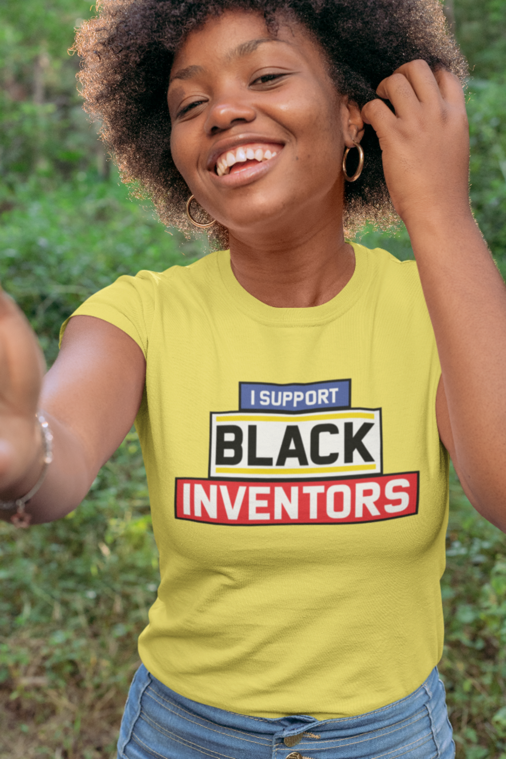 Support Black Inventor's Tee