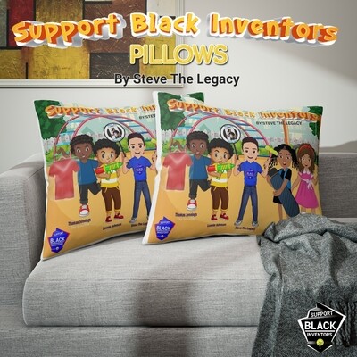 Support Black Inventors Pillows