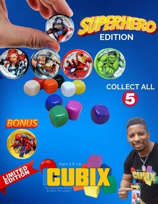 Cubix Superhero Edition Vol 1,Vol2 & Vol3