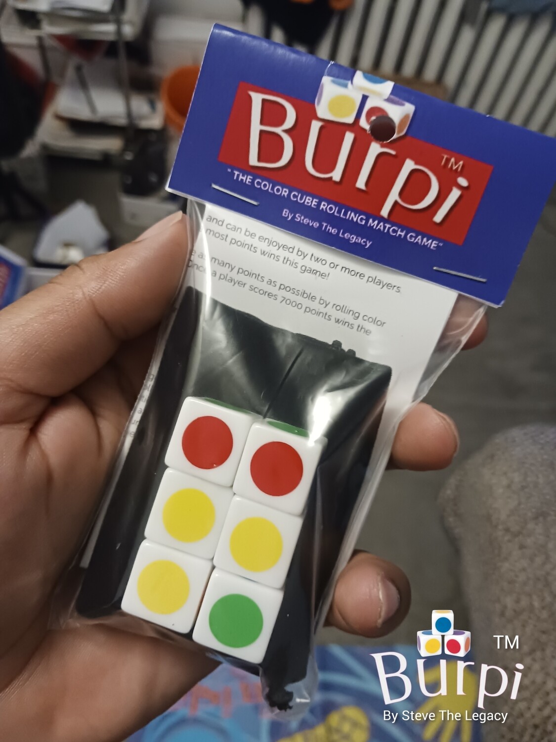 Burpi The Color Cube Point Matching Game By Steve The Legacy 