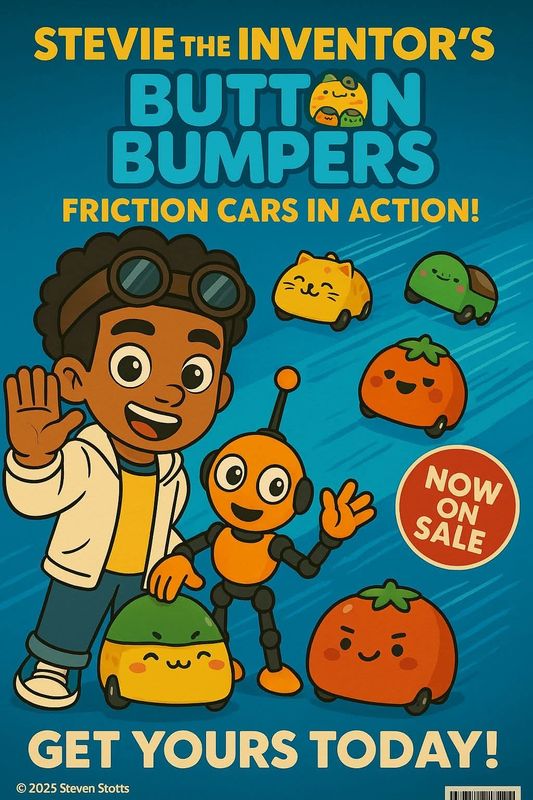 Stevie The Inventor&#39;s Button Bumpers 