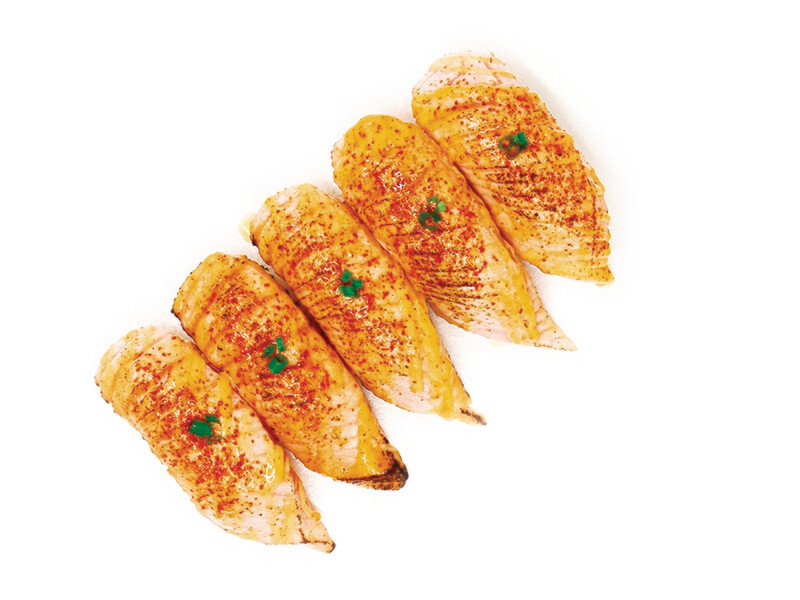 Spicy Salmon Nigiri