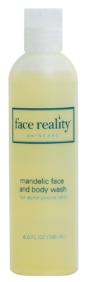Face Reality L-Mandelic Face and Body Wash - 6 oz