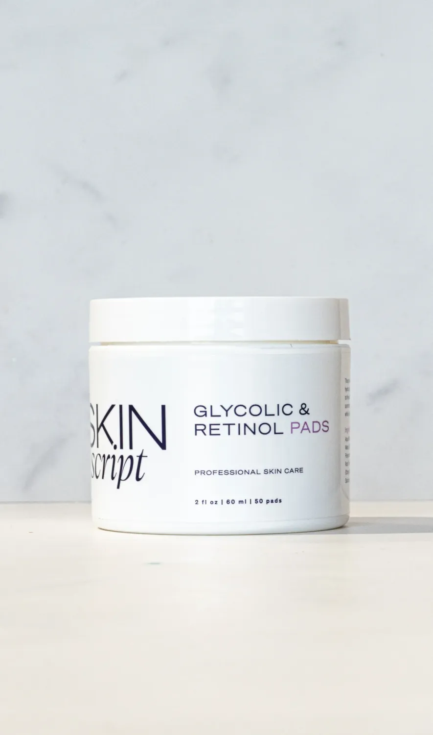 Glycolic and Retinol Pads - 50 pads