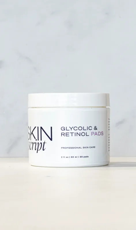 Glycolic and Retinol Pads - 50 pads