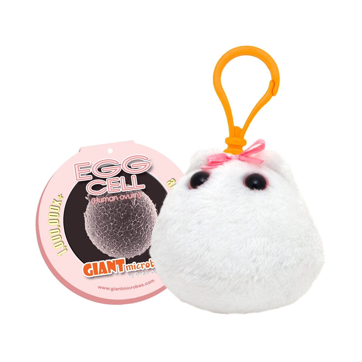 Giant Microbe KeyChain Egg Cell