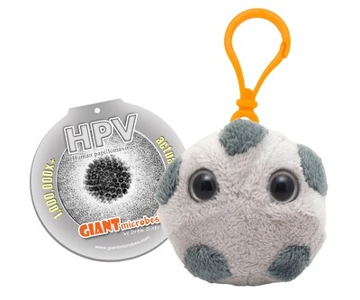 Giant Microbe KeyChain HPV