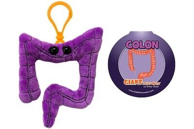 Giant Microbe KeyChain Colon