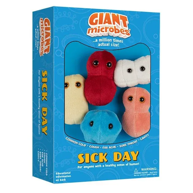 Sick Day Giant Microbe Gift Box