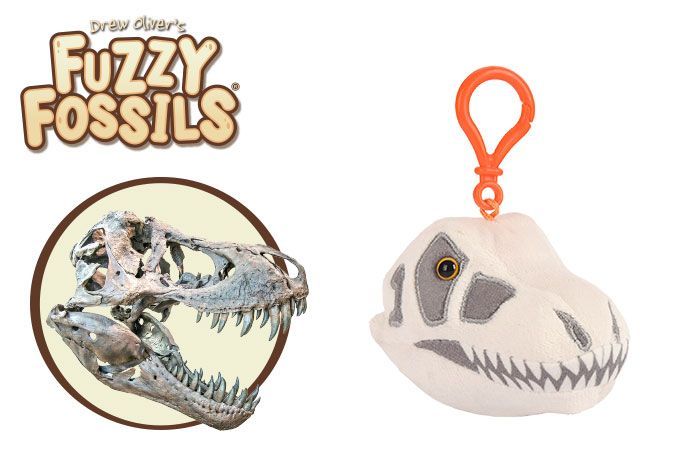 Giant Microbes Keychains - Prehistoric, Item: T. Rex Skull