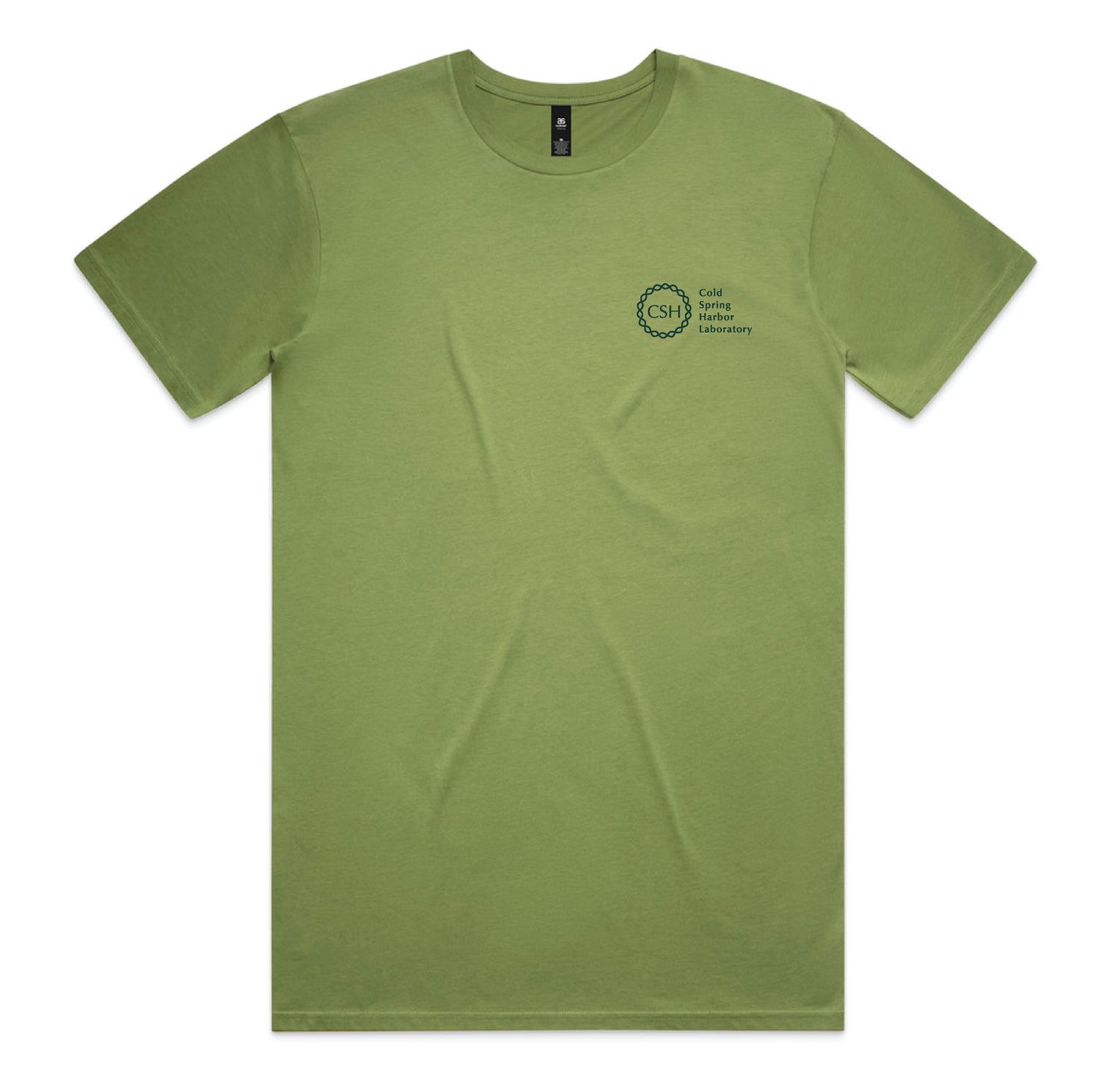 Adult Stacked Logo Tee, Size: L, Color: Kiwi