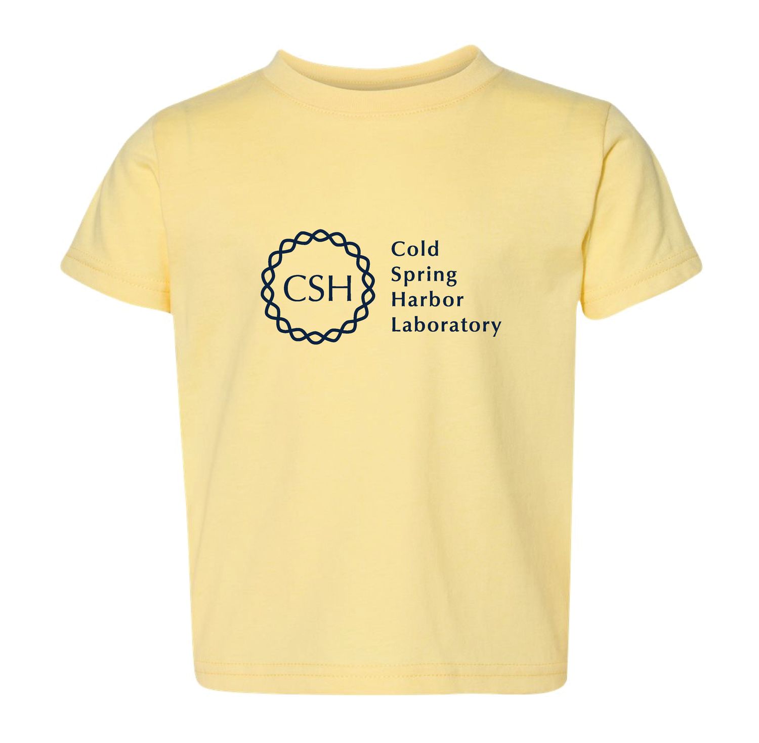 Toddler Stacked Logo Tee, Size: 4T, Color: Butter