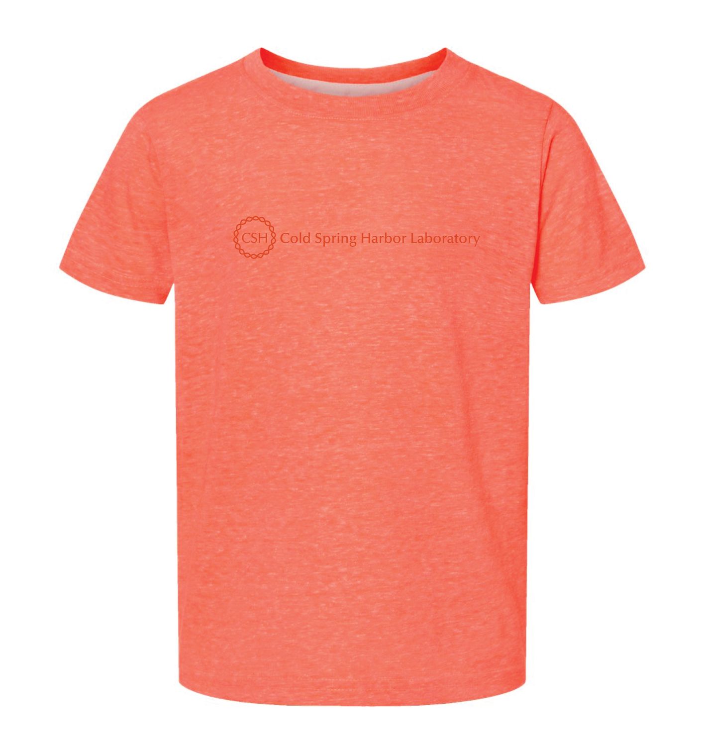 Toddler Straight Line Logo Tee, Size: 4T, Color: Melange Papaya