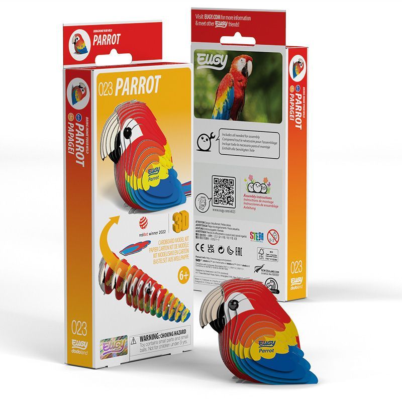 3D Puzzle, Animal: Parrot