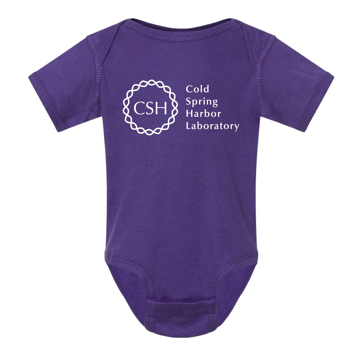 Logo Onesie, Size: 12M, Color: Purple