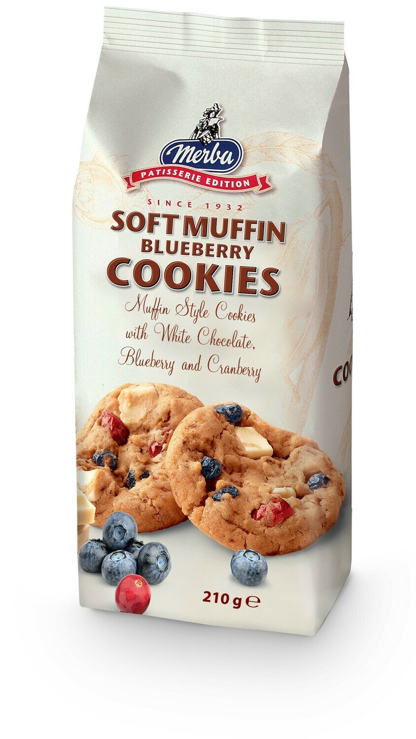 Soft Muffin Blueberriy cookies / MERBA