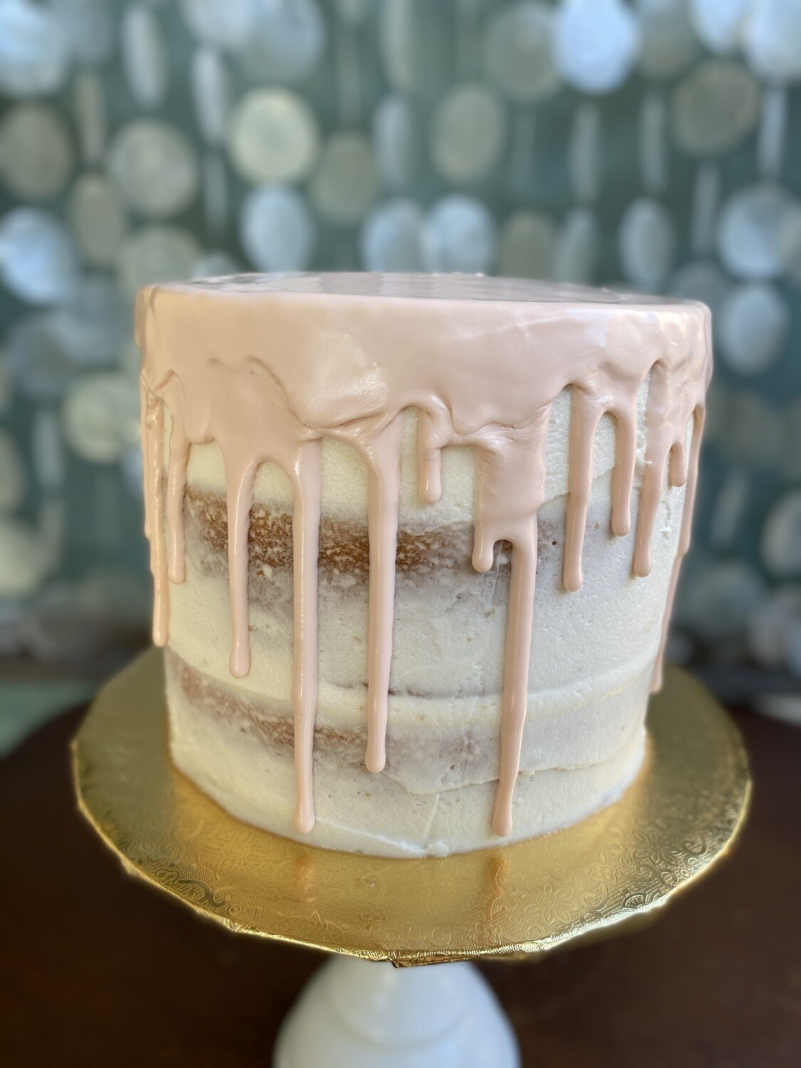 Designer Naked Cake (with Optional Drip Icing)