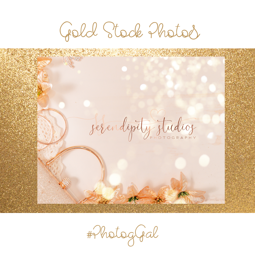 Pink & Gold Stock Photos