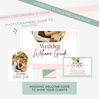 Wedding Welcome Guide-Customizable