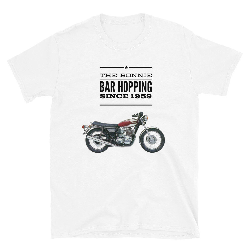 Triumph Bonneville Bar Hopper T-Shirt Triumph Bonneville Bar Hopper T-Shirt