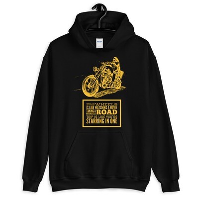 Gold and Black Easy Rider Hoodie