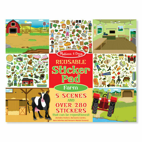 M&amp;D Reusable Sticker Pad Bible Stories