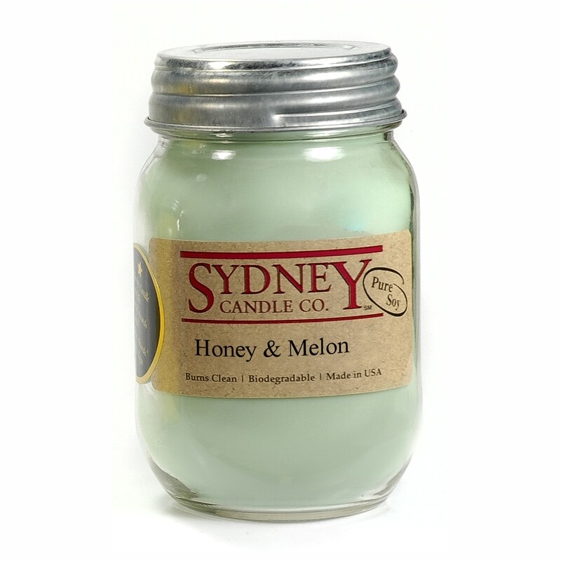 Honey &amp; Melon Candle
