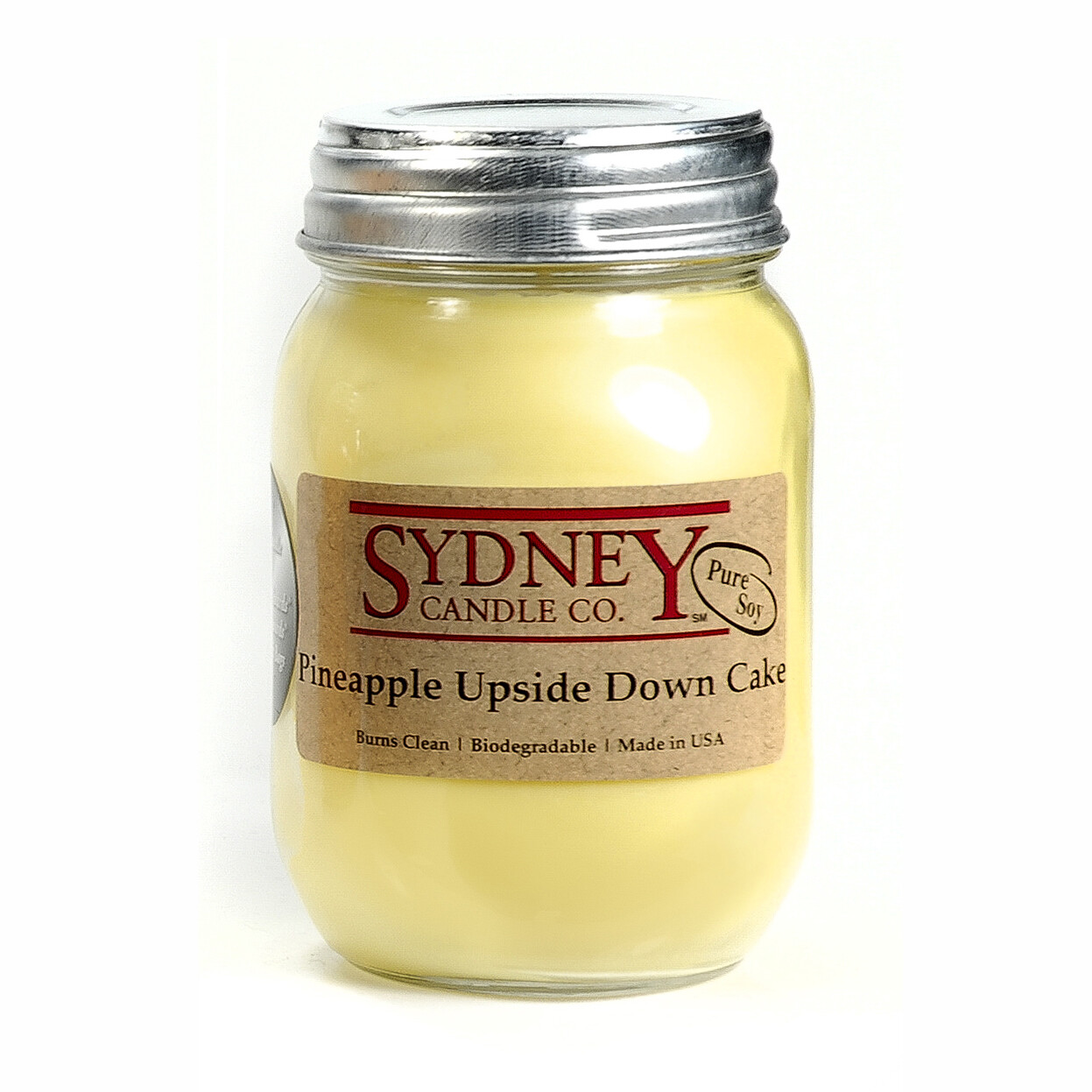 Pineapple Upside Down Cake Candle