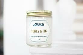 Honey &amp; Fig 8 oz Eleventh Candle