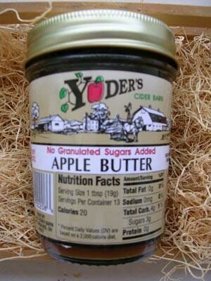 Sugarless Apple Butter - 16 oz