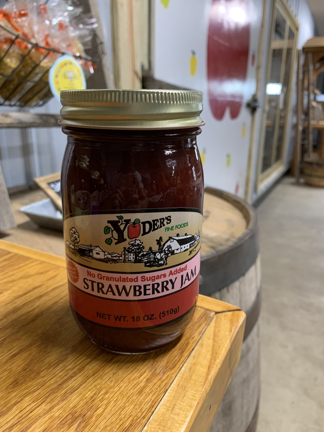 Sugarless Strawberry Jam - 18 oz