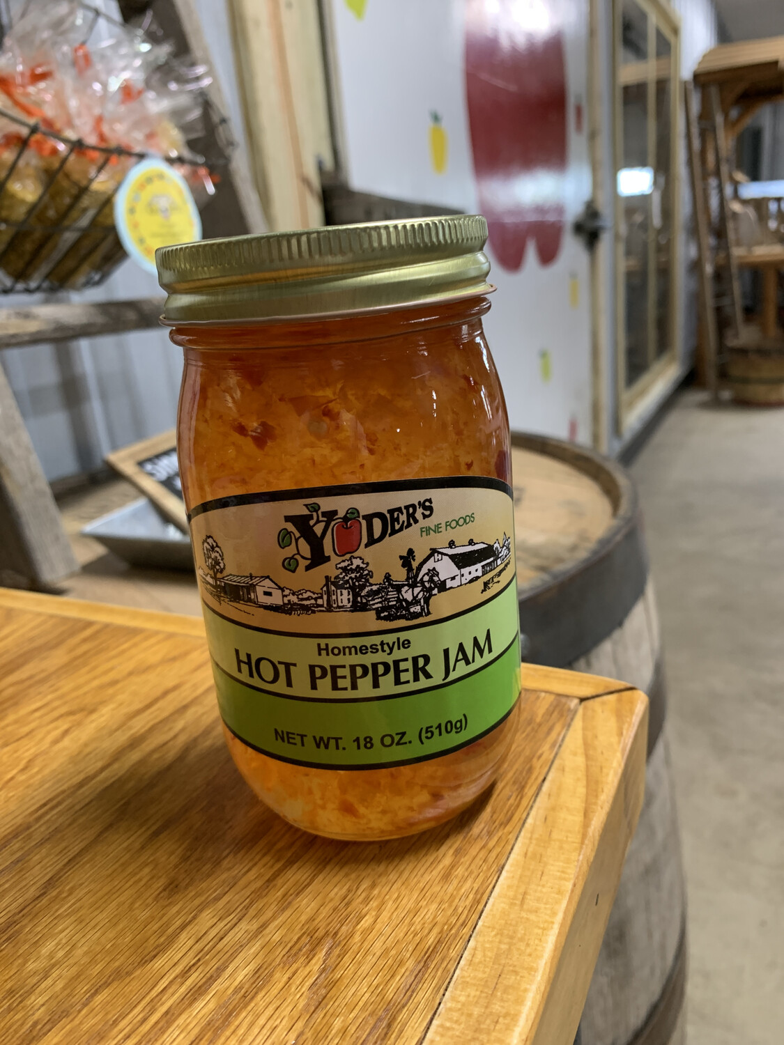 Hot Pepper Jam - 18 oz