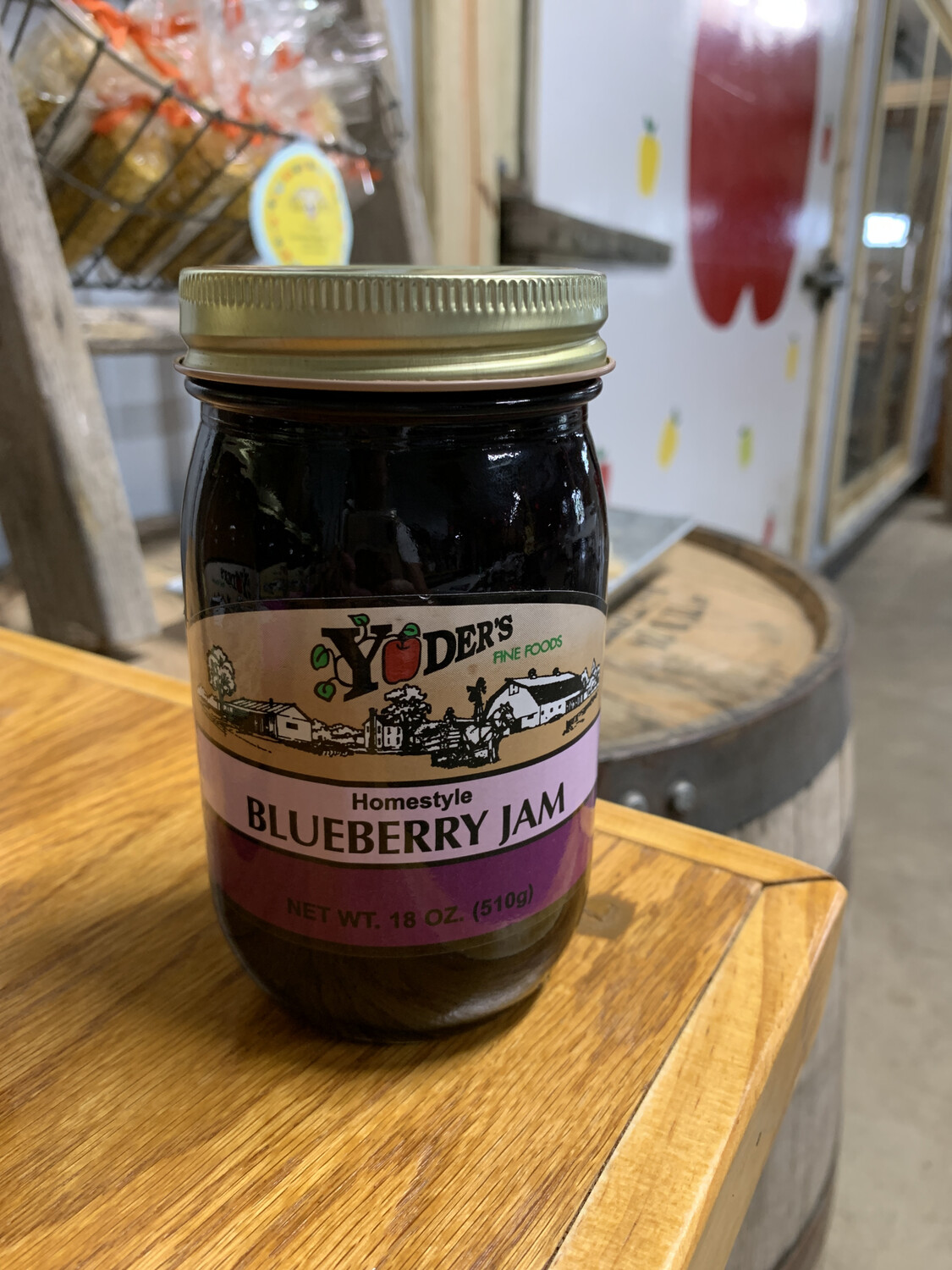 Blueberry Jam - 18 oz