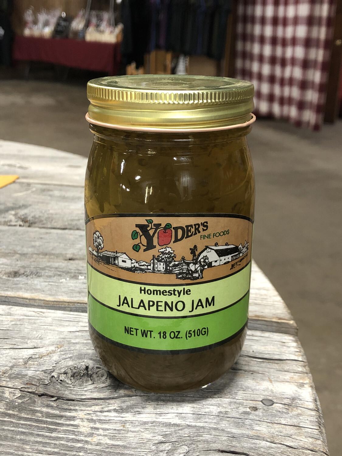 Jalapeño Jam- 18 Oz