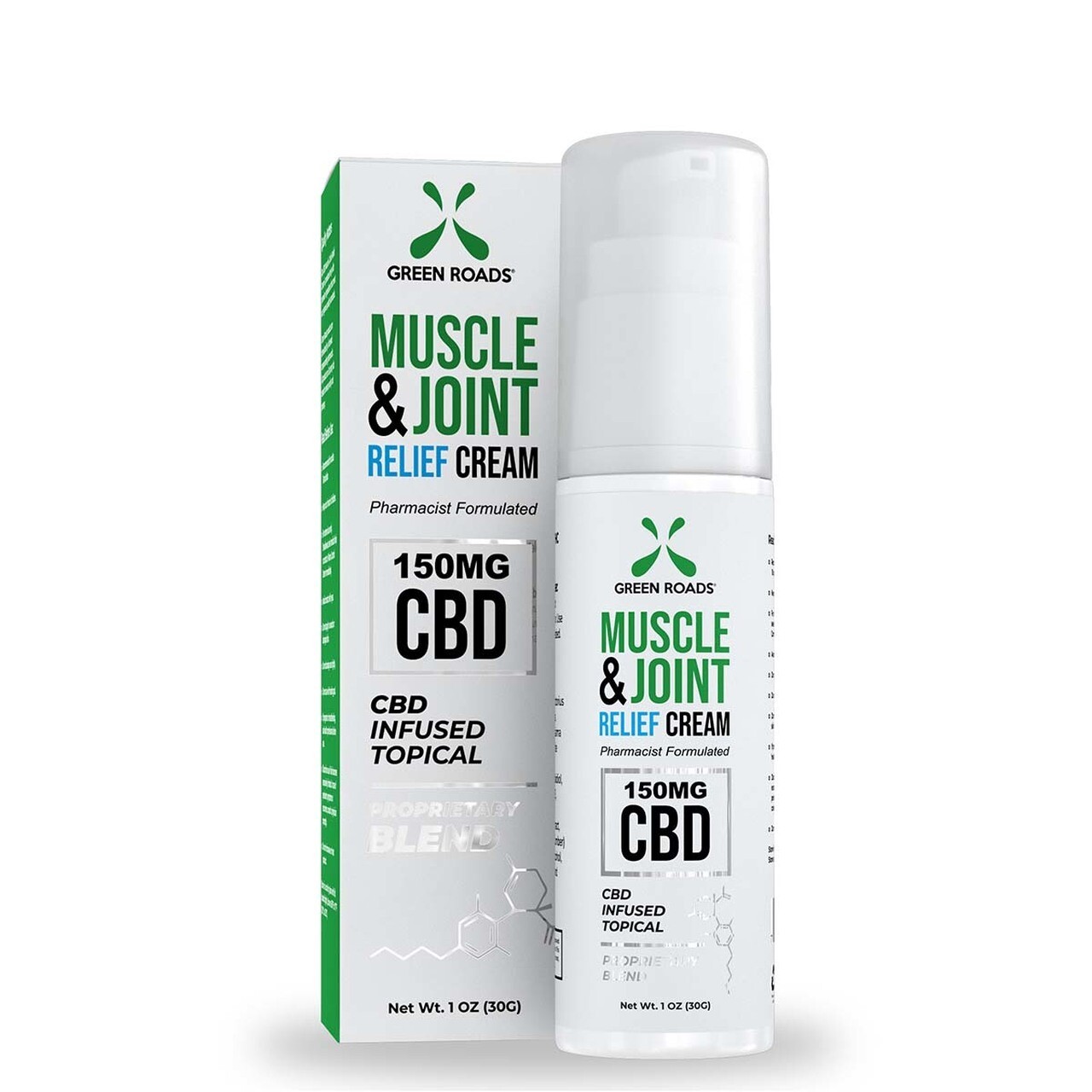 Green Roads Muscle and Joint Relief Cream 350MG Green Roads Muscle and Joint Relief Cream 350MG