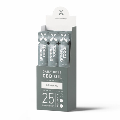 CBD DAILY DOSE, FULL SPECTRUM - 25MG (12PK) CBD DAILY DOSE, FULL SPECTRUM - 25MG (12PK)