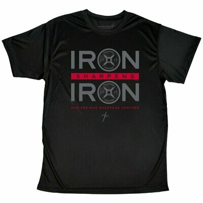 Iron Sharpens Iron Adult T-Shirt - FREE Shipping Iron Sharpens Iron Adult T-Shirt - FREE Shipping