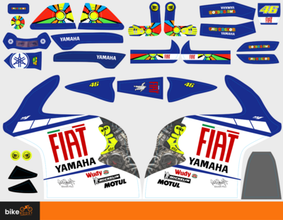 Decal | RG | Fiat Yamaha Rossi