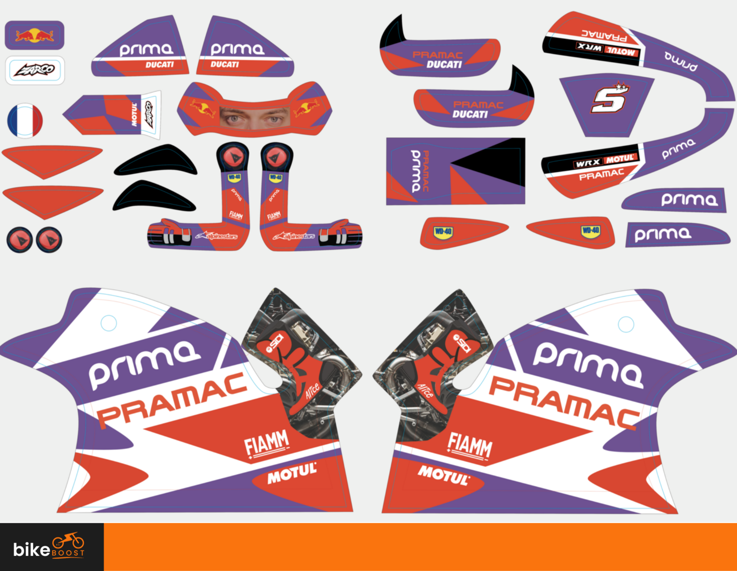 Decal | JABBER | PRAMAC Ducati