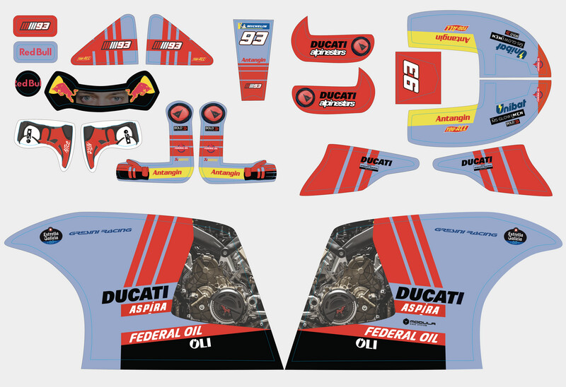 Decal | ARC | Gresini Ducati