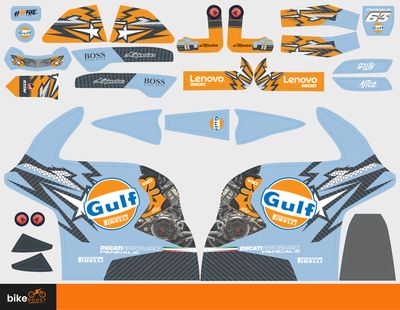 Decal | RG | Gulf Ducati