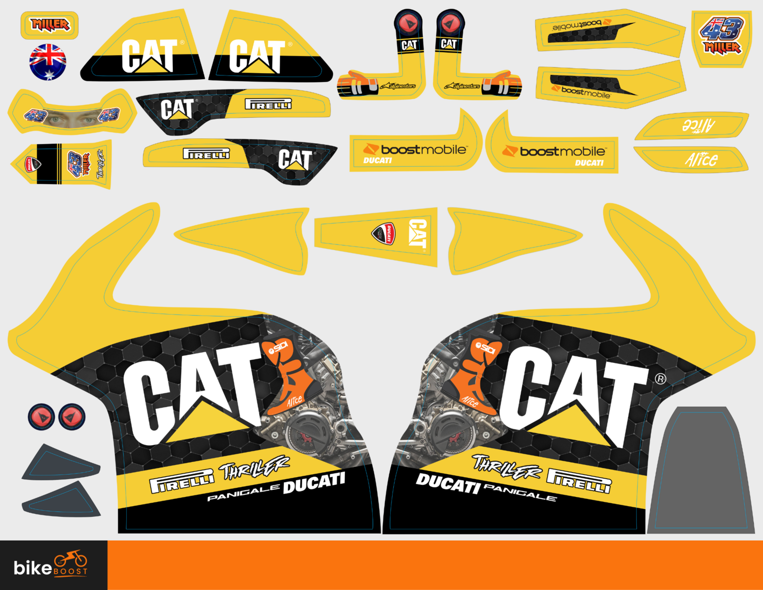 Decal | RG | CAT Ducati
