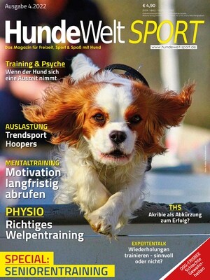 HundeWelt Sport 4.2022 (Print, Einzelheft) HundeWelt Sport 4.2022 (Print, Einzelheft)