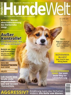 HundeWelt 11.2022 (Digital, Einzelheft) HundeWelt 11.2022 (Digital, Einzelheft)